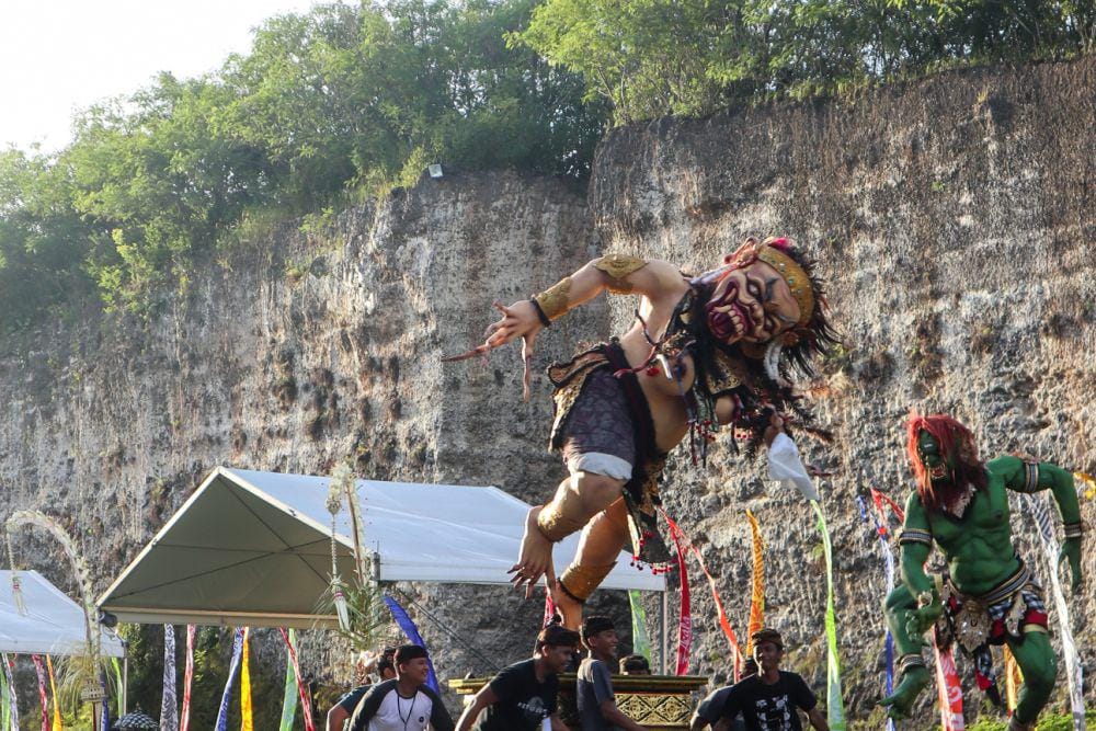 Ogoh-ogoh Bali (dok.pribadi/Natalia Indah)