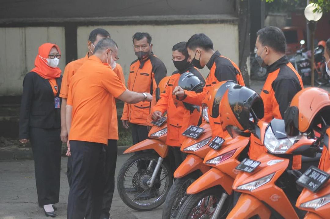 Ilustrasi mitra driver PT Pos Indonesia