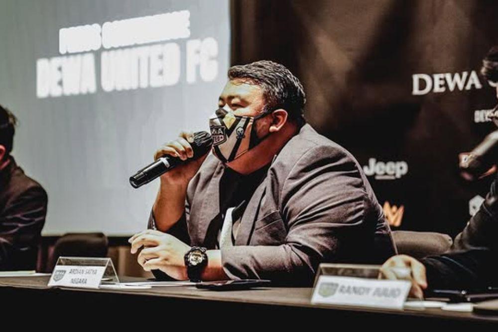 profil CEO Dewa United FC