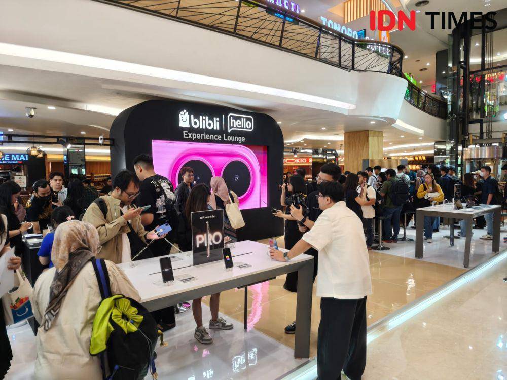 Blibli Hello Experience Lounge (IDN Times/Fatkhur Rozi)