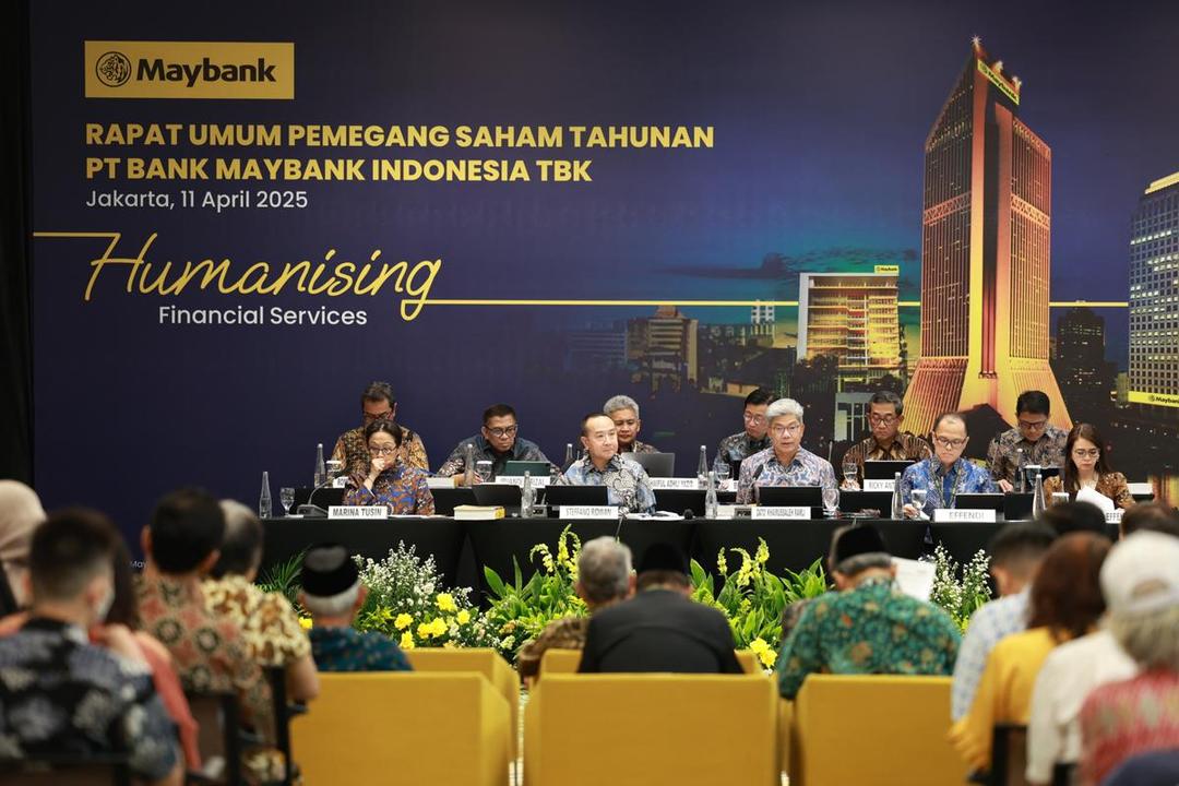 Maybank Indonesia Bagikan Dividen Rp446 Miliar, Setara 40% Laba