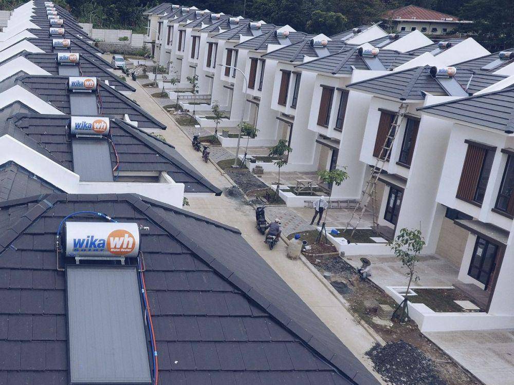 PT Wijaya Karya (Persero) Tbk atau WIKA melalui anak usahanya, PT Wijaya Karya Industri Energi (WINNER), meluncurkan Solar Water Heater (SWH) SR100S1. (dok. WIKA)