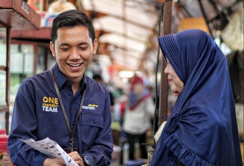 ilustrasi penyaluran KUR Bank Mandiri (dok. Bank Mandiri)