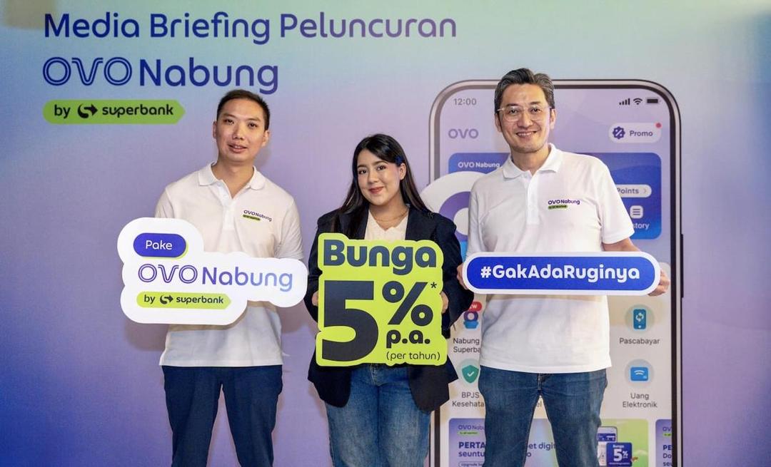 Bidik Gen-Z, OVO dan Superbank Rilis Layanan Rekening Digital 