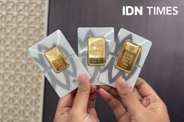Emas Banyak Diburu, Antam Catat Lonjakan Volume Penjualan Hingga 93%