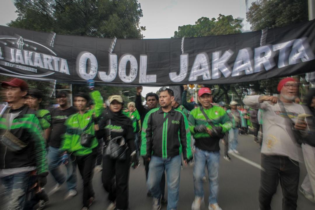 Ojol Mengadu ke DPR, Minta Potongan Aplikator Jadi 10 Persen