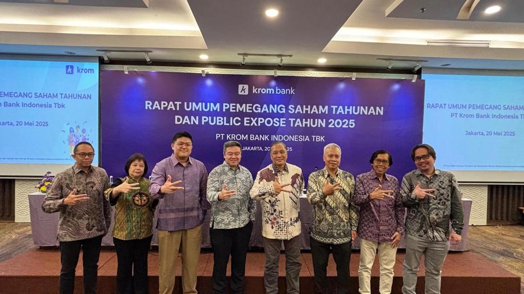 DPK Krom Bank Tumbuh 44,7% per Q1-2025 Lewat Stategi Bunga Kompetitif