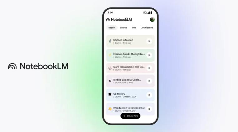 Google Luncurkan NotebookLM, Asisten AI Mobile untuk Bantu Riset Data