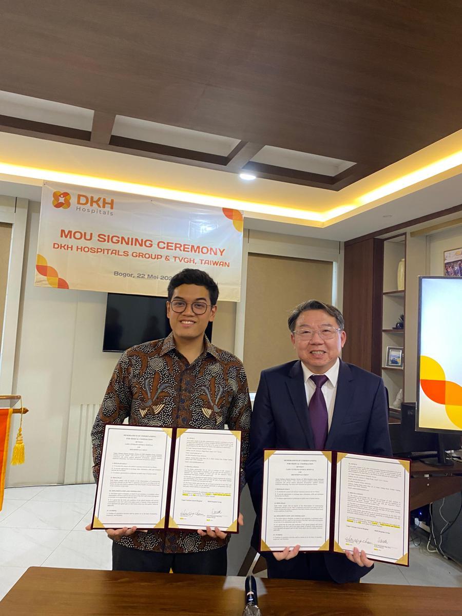 DKH Hospitals Group dan RS Asal Taipei Teken  MoU Kerja Sama Medis 