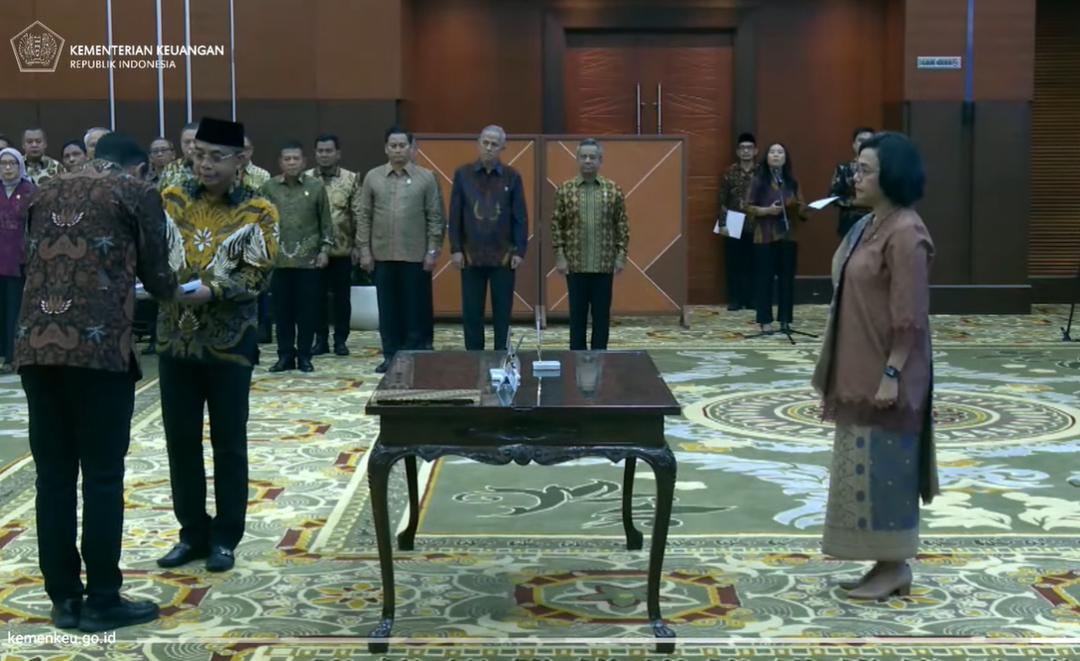 Sri Mulyani Lantik Dirjen Pajak dan Dirjen Bea Cukai Baru, Resmi!