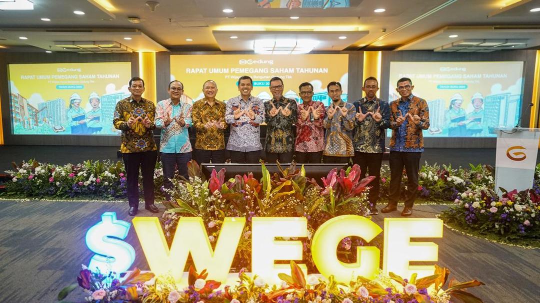 RUPST WEGE Bagikan Dividen 10% dari Laba Bersih 2024