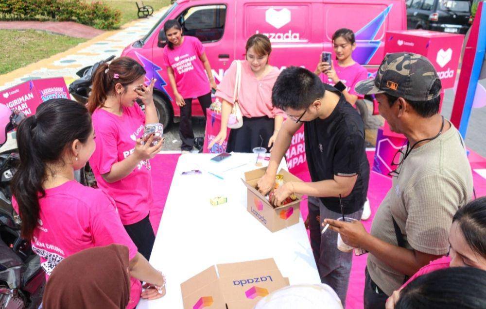 Lazada menjangkau wilayah barat Indonesia dengan memperkenalkan LazADA di Medan (Dok. Istimewa)