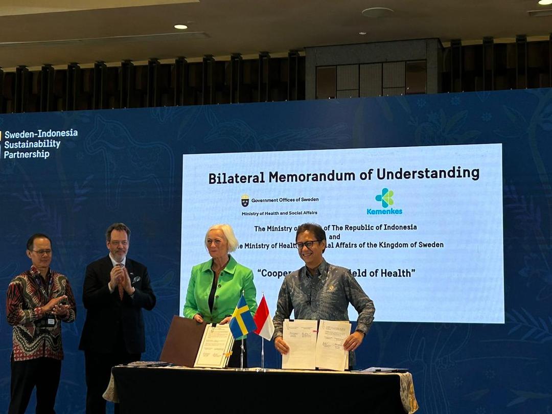 Kemenkes–Swedia Sepakati Kerja Sama untuk Transformasi Kesehatan