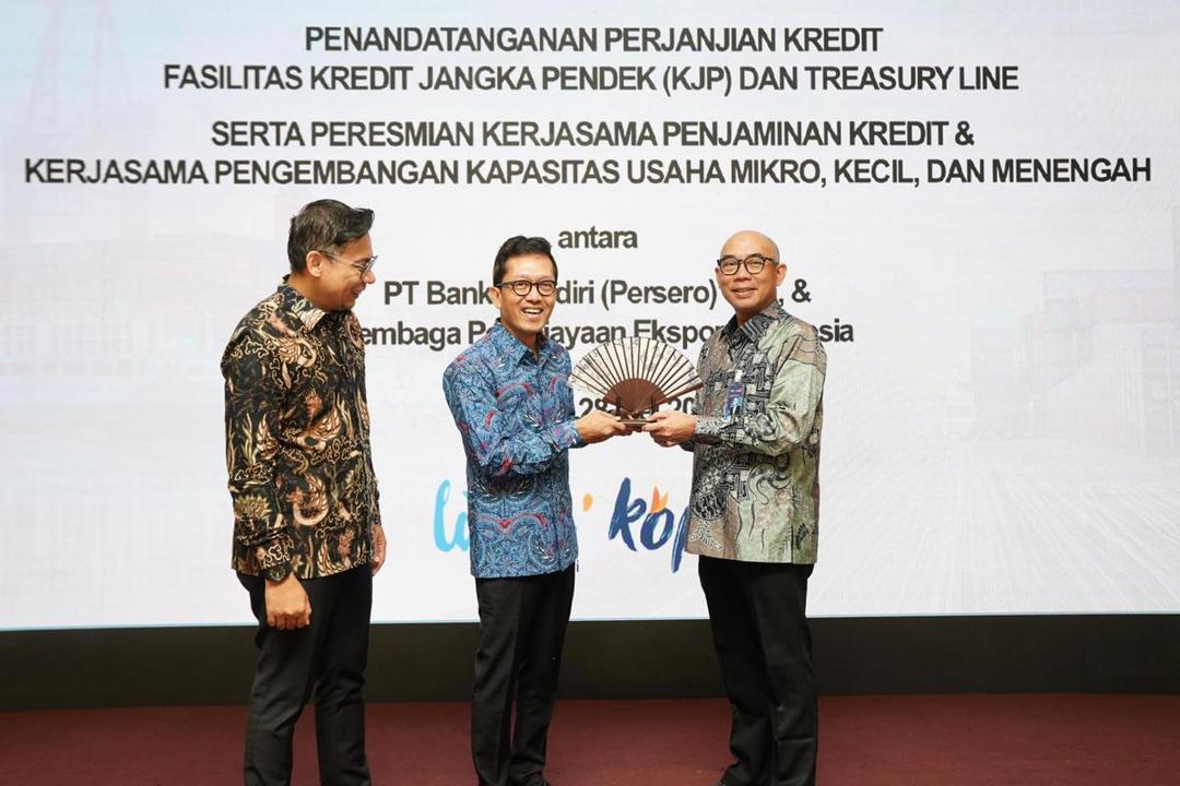Pacu Ekspor UMKM, Bank Mandiri Fasilitasi Kredit Capai Rp1 T Ke LPEI