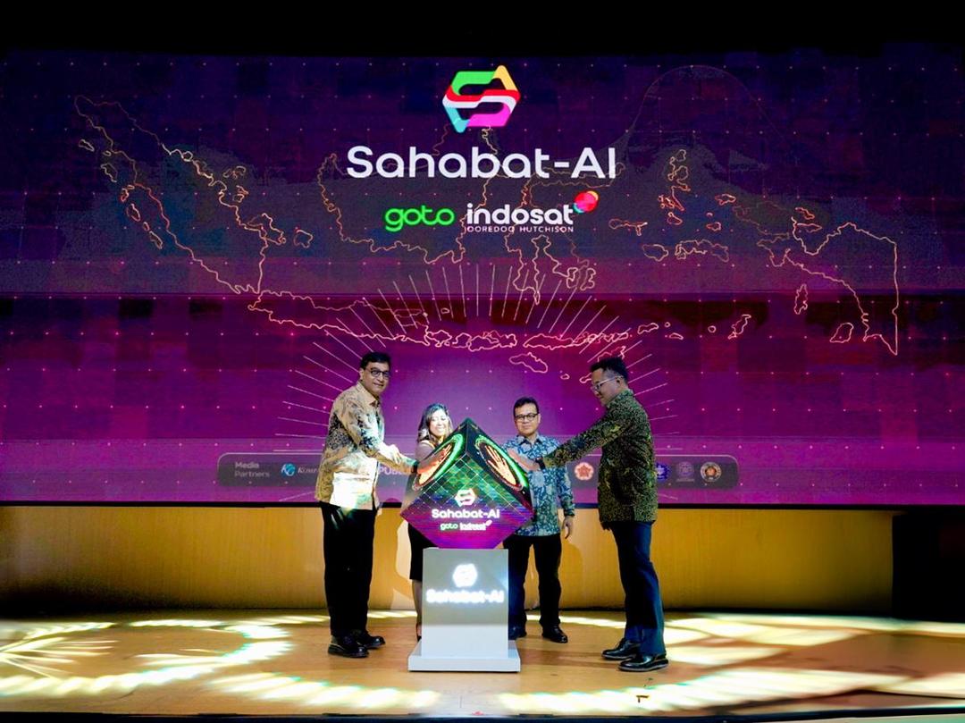 Indosat dan GoTo Luncurkan Sahabat AI, Chatbot Multi Bahasa