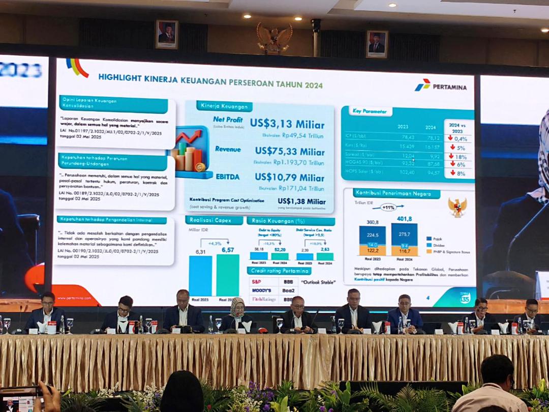 Capex Pertamina Naik Jadi US$6,57 Miliar, Setoran ke Negara Tembus Rp401,8 Triliun
