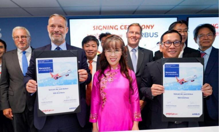 Vietjet Kantongi Kesepakan Pemesanan 150 Airbus