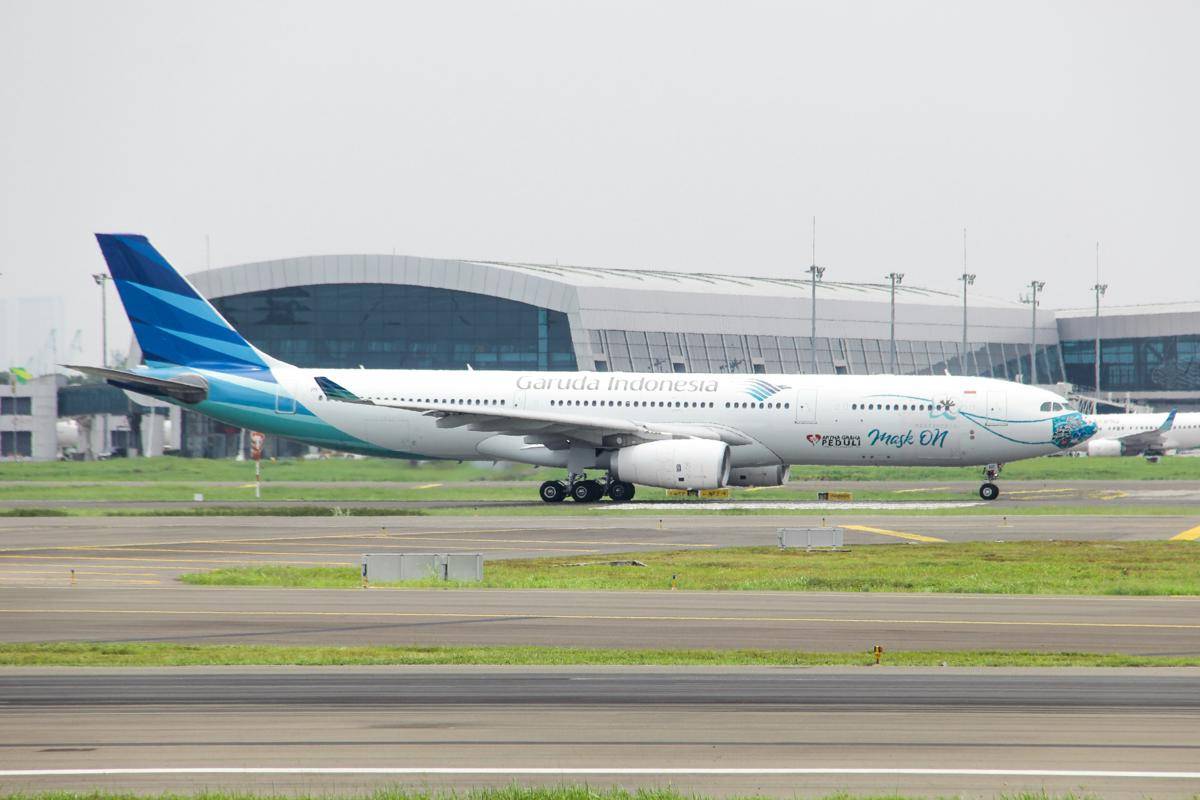 Potret Garuda Indonesia (unsplash.com/Fasyah Halim)