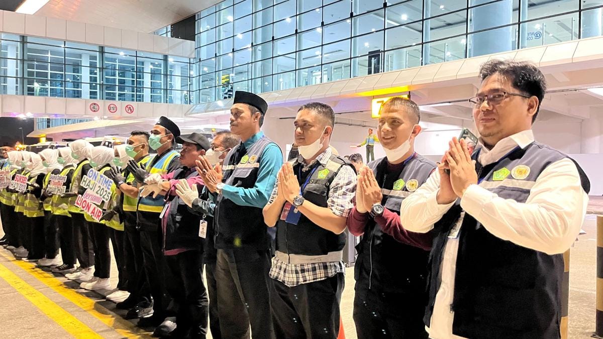 Kloter Terakhir Jemaah Haji Kalsel Tiba, Dua Belum Pulang