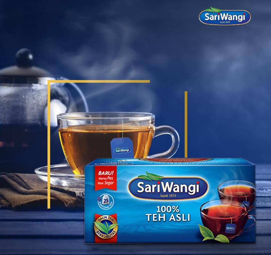 Secangkir teh sariwangi/@sariwangi_id