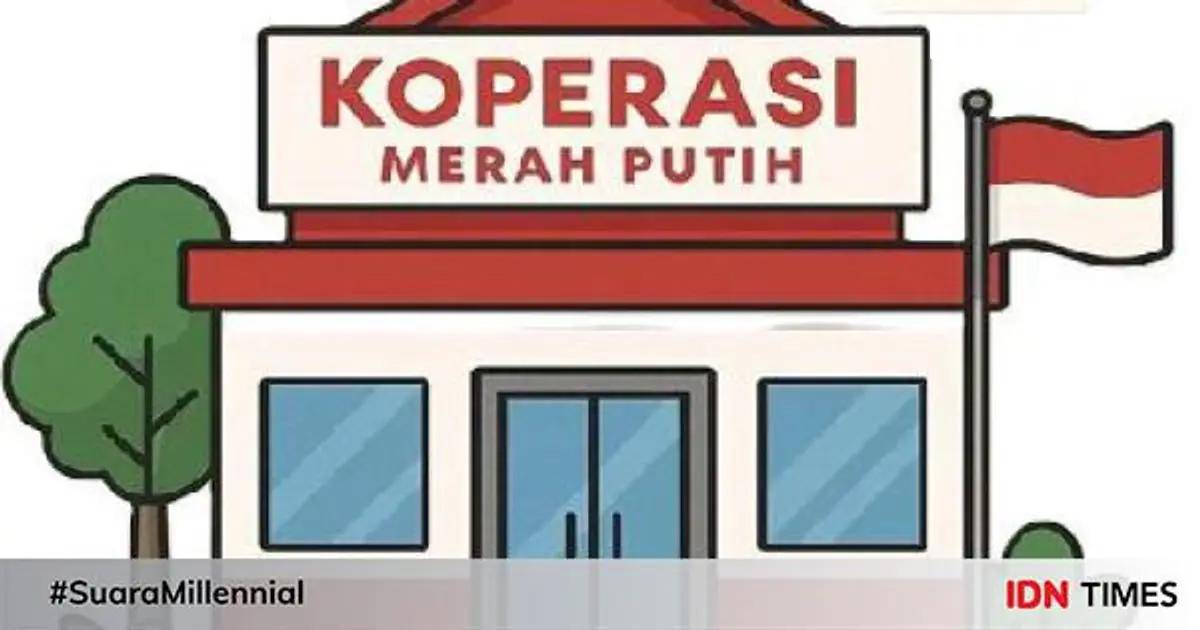 Ilustrasi koperasi merah putih (dok. IDN Times)