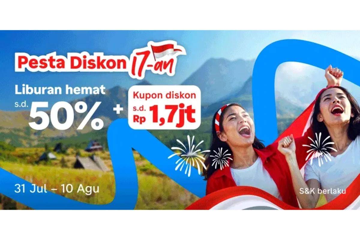 Promo 17 Agustus dari Traveloka