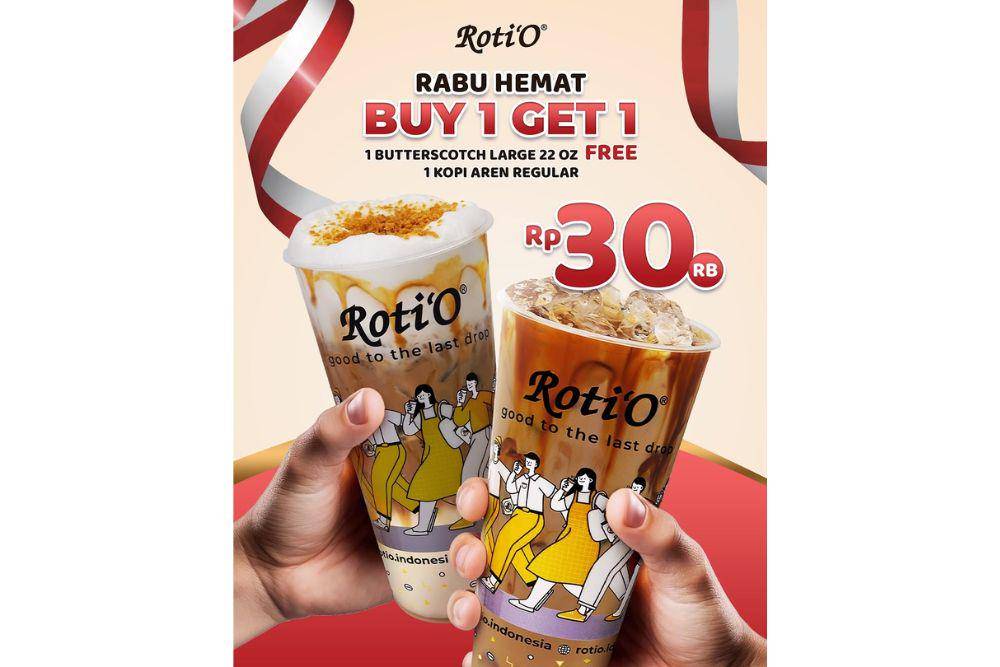Promo 17 Agustus dari Roti’O