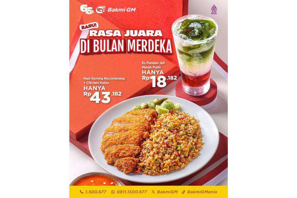 Promo 17 Agustus dari Bakmi GM