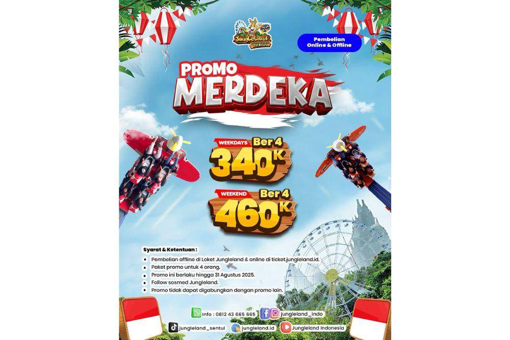 Promo 17 Agustus dari Jungleland