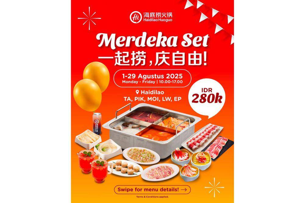 Promo 17 Agustus dari Haidilao