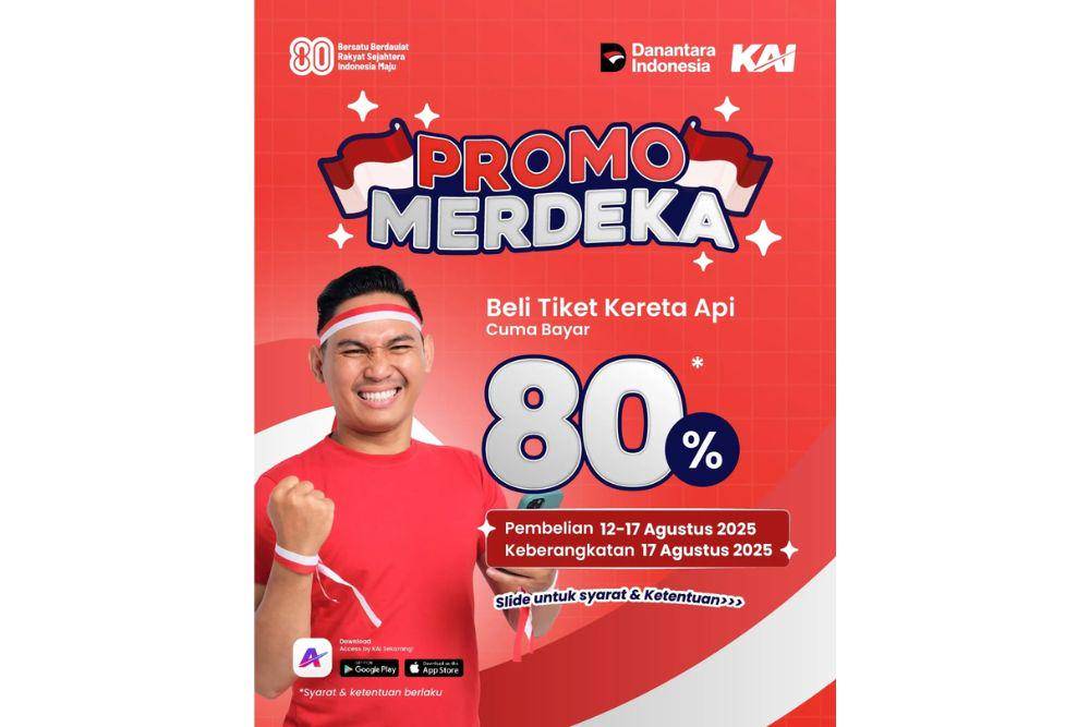 Promo Merdeka dari PT KAI