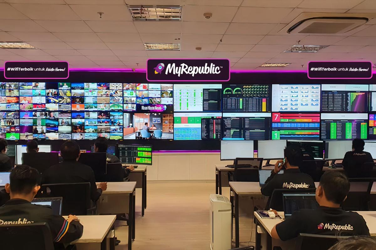 MyRepublic memiliki infrastruktur yang mendukung pencapaian tersebut. (Dok. MyRepublic)