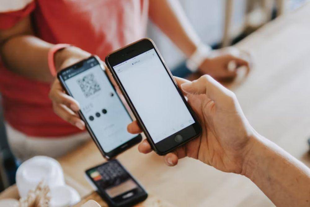 Pembayaran dengan kode QR