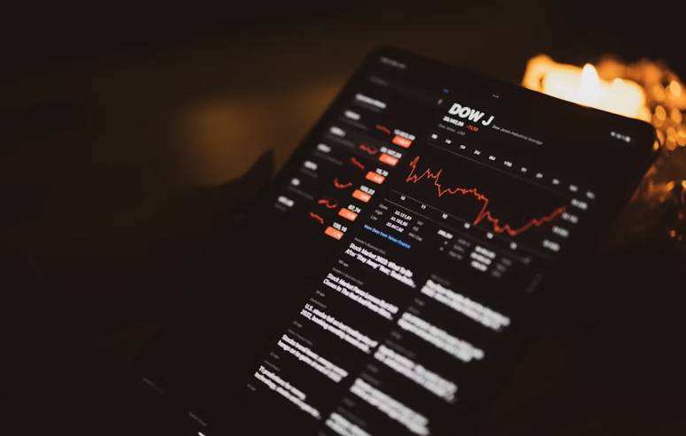 grafik saham