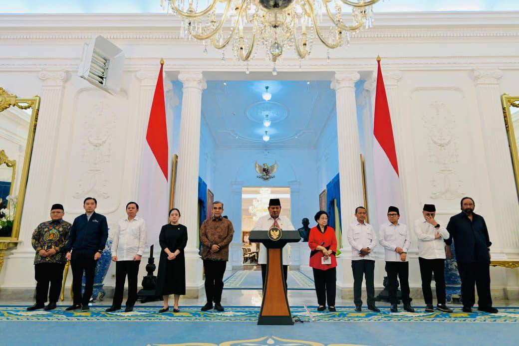Prabowo dan Sejumlah pimpinan partai ..jpeg