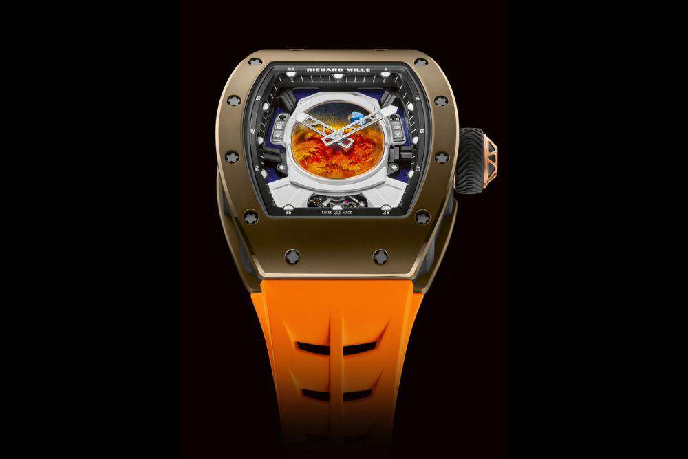 Jam tangan Richard Mille RM 52-05 Manual Winding Tourbillon Pharrell Williams
