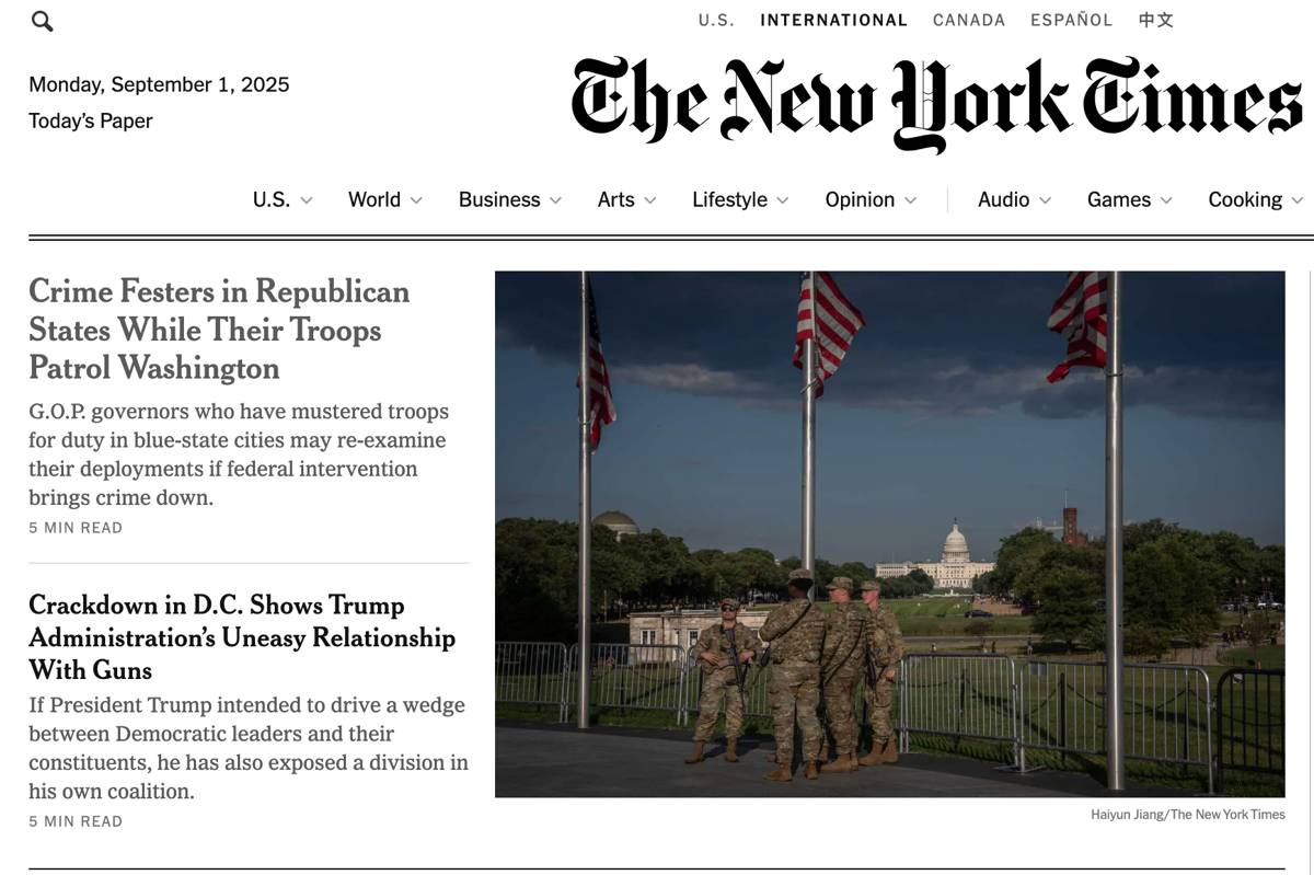 Ilustrasi The New York Times (nytimes.com)