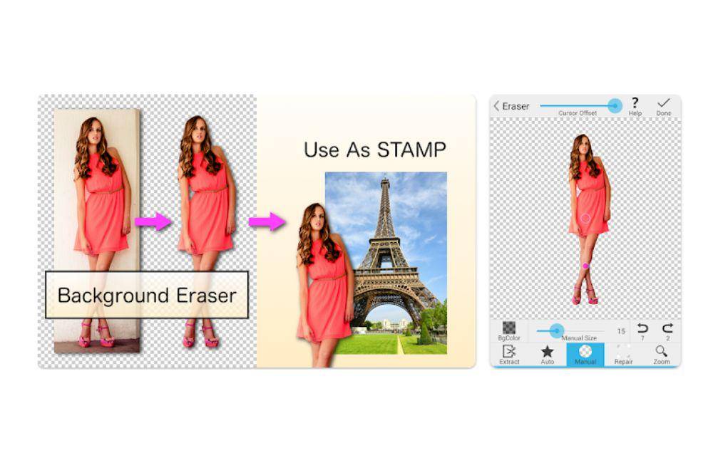 Aplikasi penghapus background foto Background Eraser
