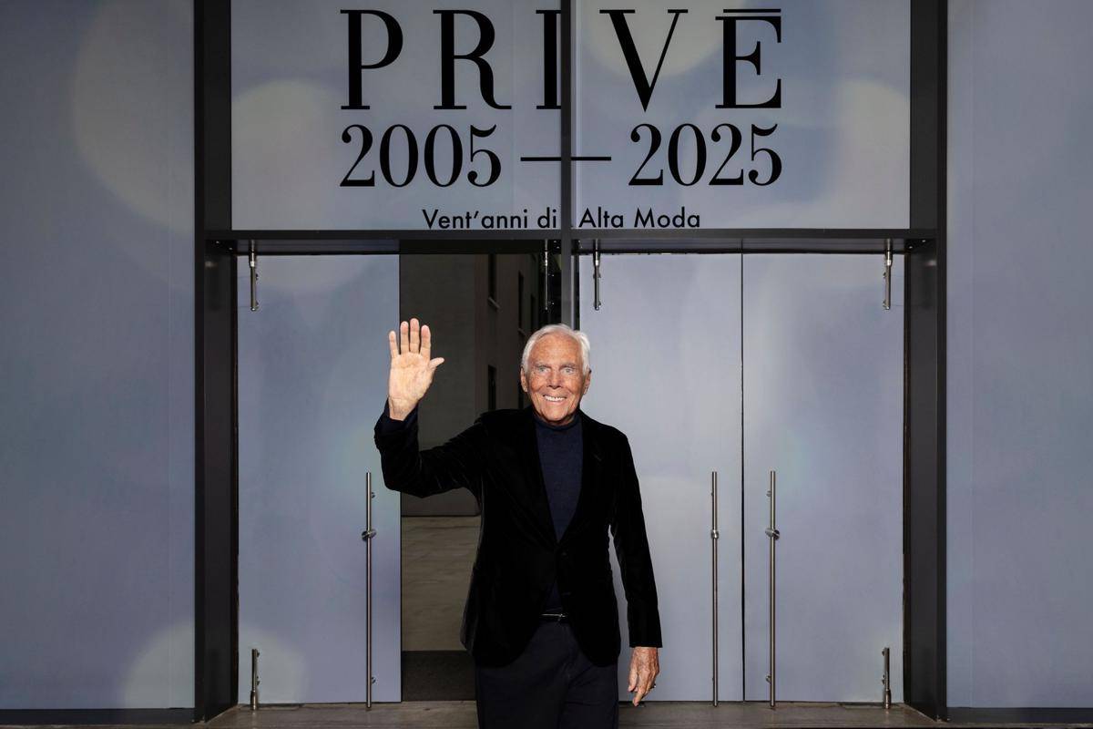 Sampai akhir hayatnya, Armani tetap setia memimpin panggung mode dunia. (instagram.com/giorgioarmani)