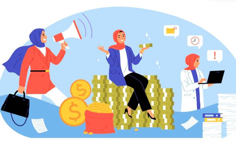 Ilustrasi Bank Syariah (freepik.com)