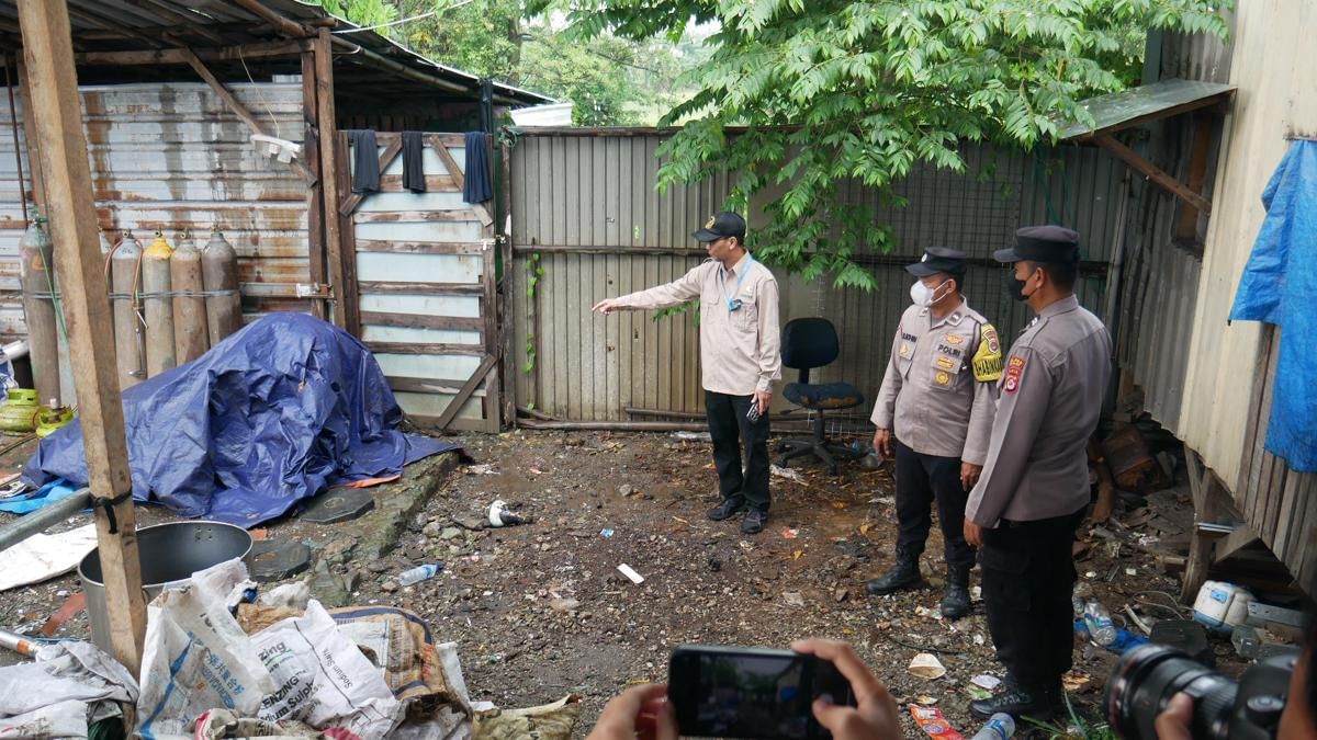 Asal radiasi Cesium-137 pada produk udang beku PT BMS. (Sumber: BAPETEN) 