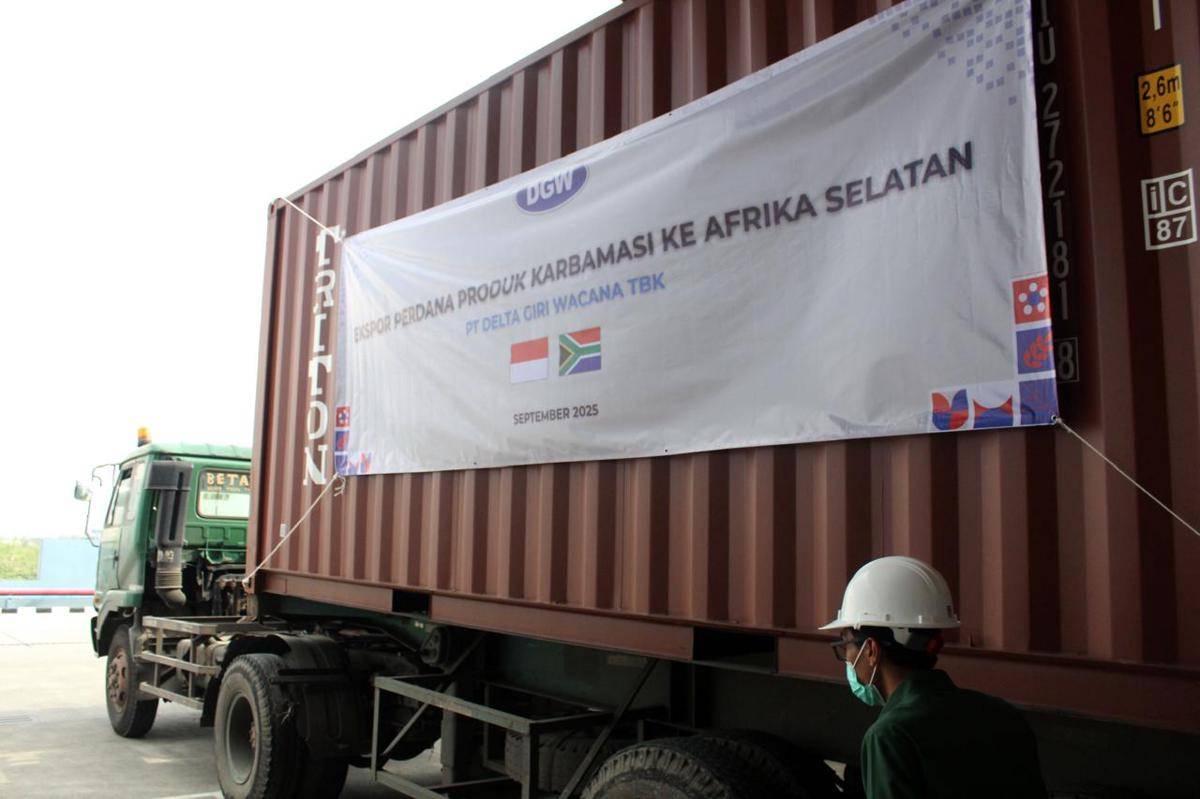 Delta Giri Wacana (DGWG) Perdana Ekspor Karbamasi Ke Afrika Selatan