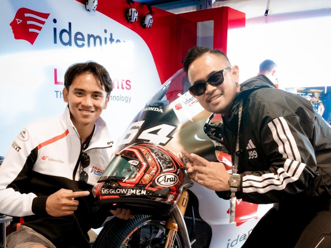 Dari Skincare Pria ke Arena Balap Motor Dunia, Intip Kisah Gilang J99 