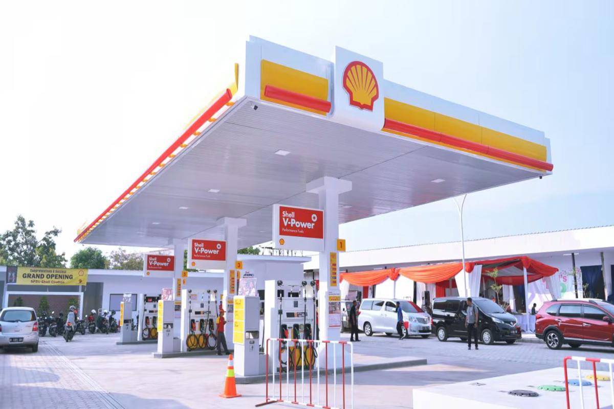 Ilustrasi SPBU Shell Indonesi. (Shelll.co.id)