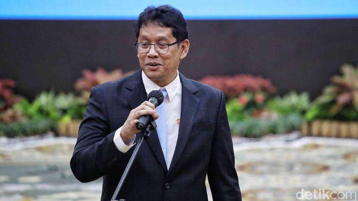 Foto resmi Purbaya Yudhi Sadewa saat terima serah jabatan 
