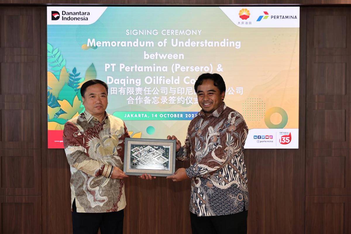 Pertamina Gandeng Daqing Oilfield, Perkuat Bisnis Chemical Enhanced Oil Recovery