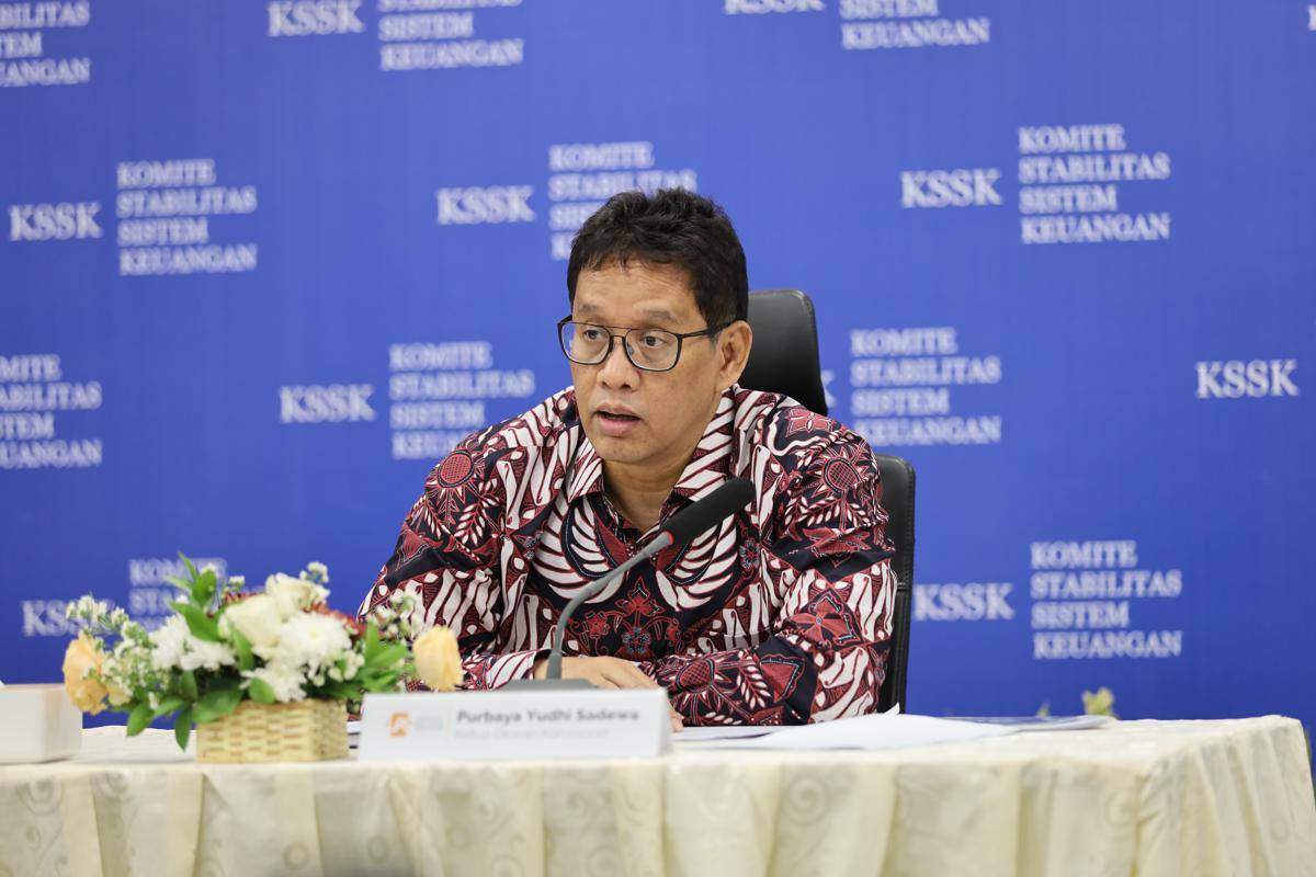 Purbaya Yudhi Sadewa saat menghadiri Rapat Komite Stabilitas Sistem Keuangan (KSSK)