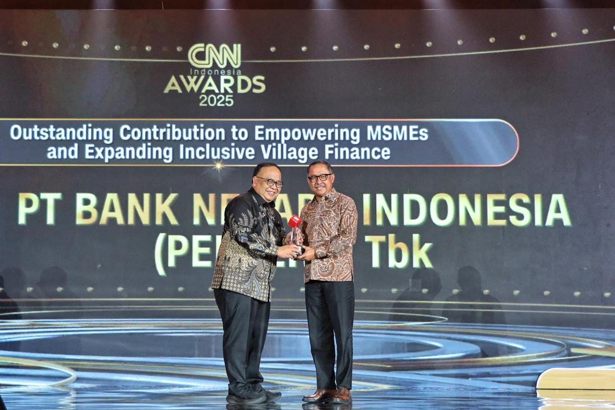 BNI Raih Penghargaan atas Kontribusi dalam Pemberdayaan UMKM