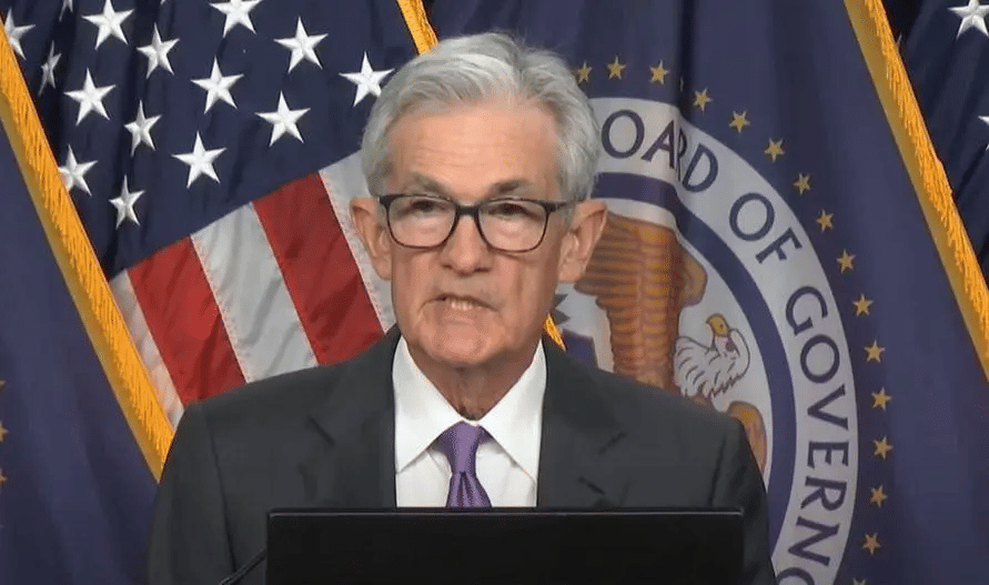 Ketua the Fed Jerome Powell.