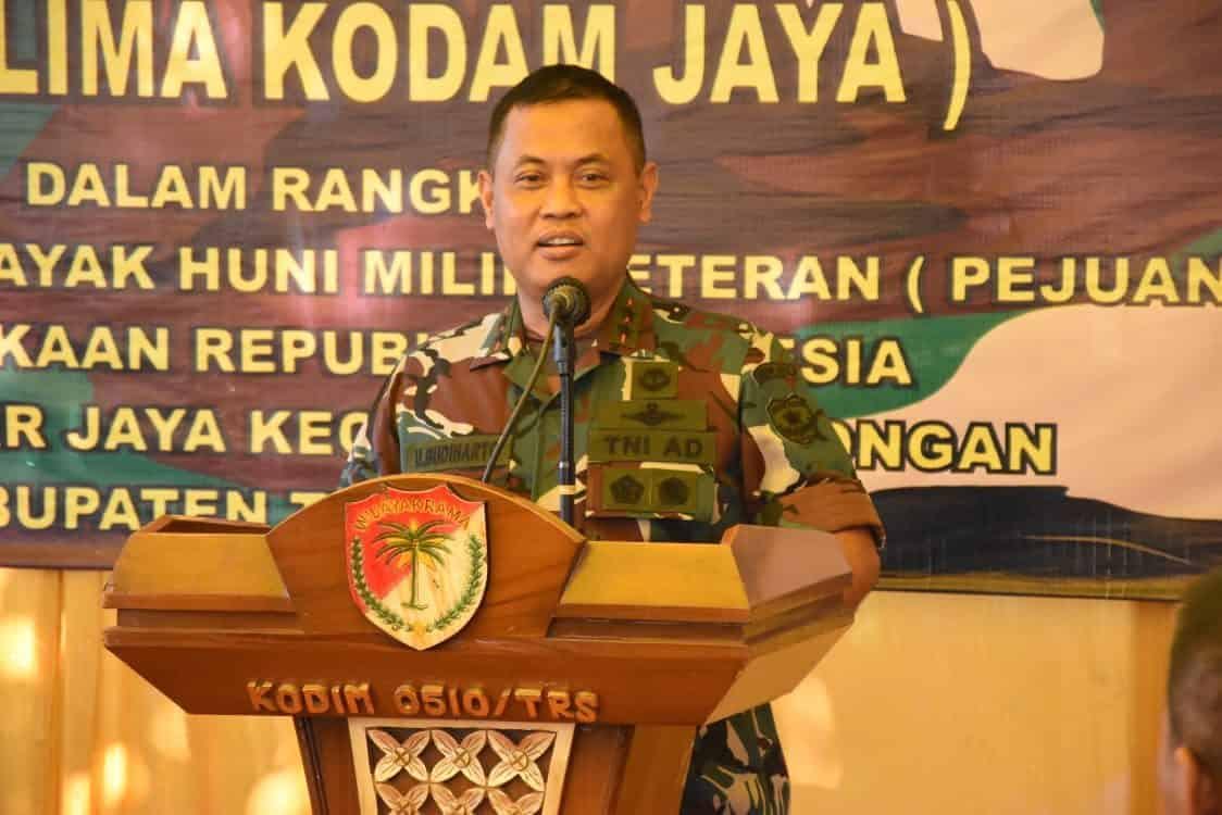 potret Untung Budiharto, sewaktu menjabat sebagai Pangdam Jaya.